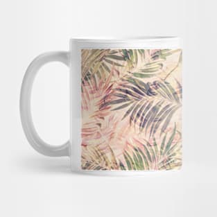 Palm Leaves in pink Mug